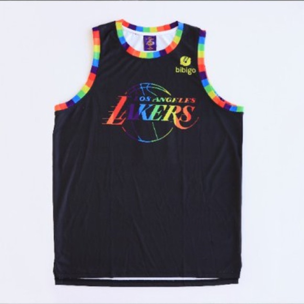 LAKERS Rainbow PRIDE NIGHT JERSEY (Exclusive)